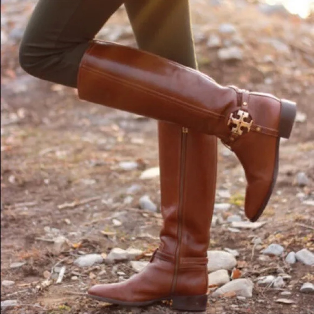 Tory Burch Aaden Riding Boots - GREAT pre-worn condition!